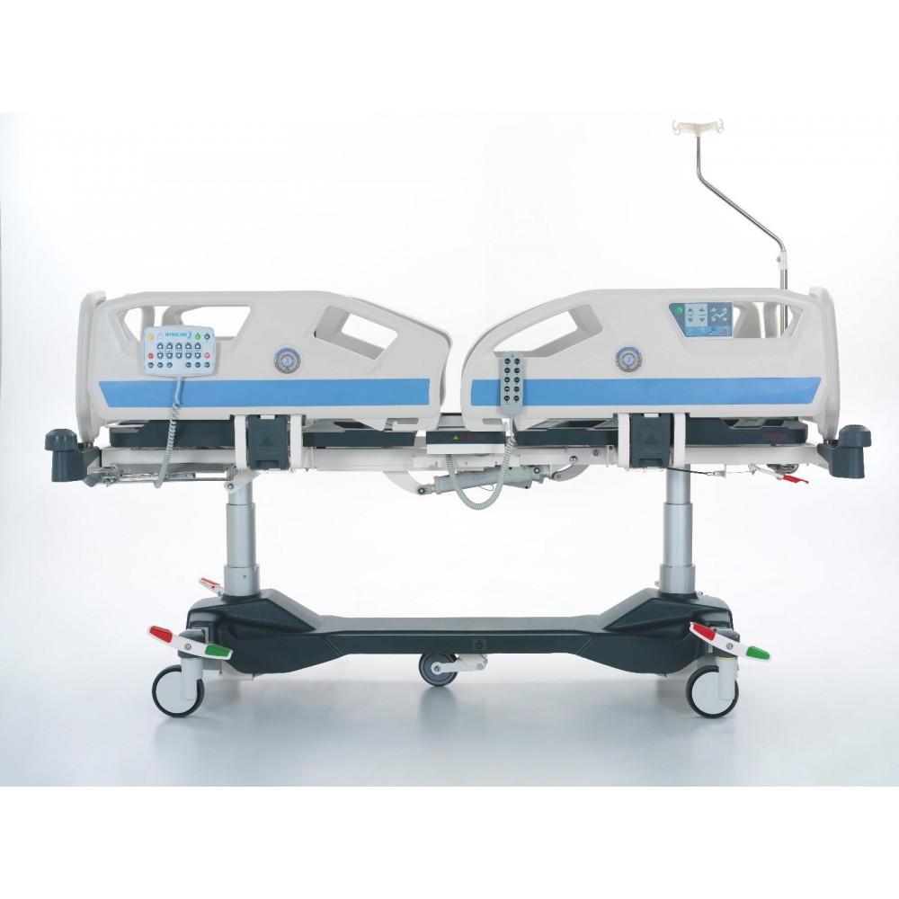 İntensive Care Patient Bed 4 Motors Column Model