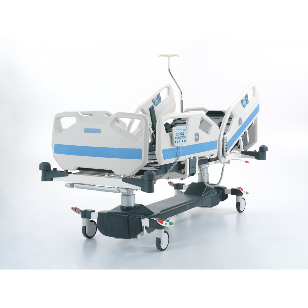 İntensive Care Patient Bed 4 Motors Column Model