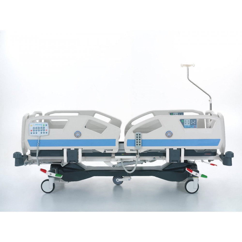 İntensive Care Patient Bed 4 Motors Column Model