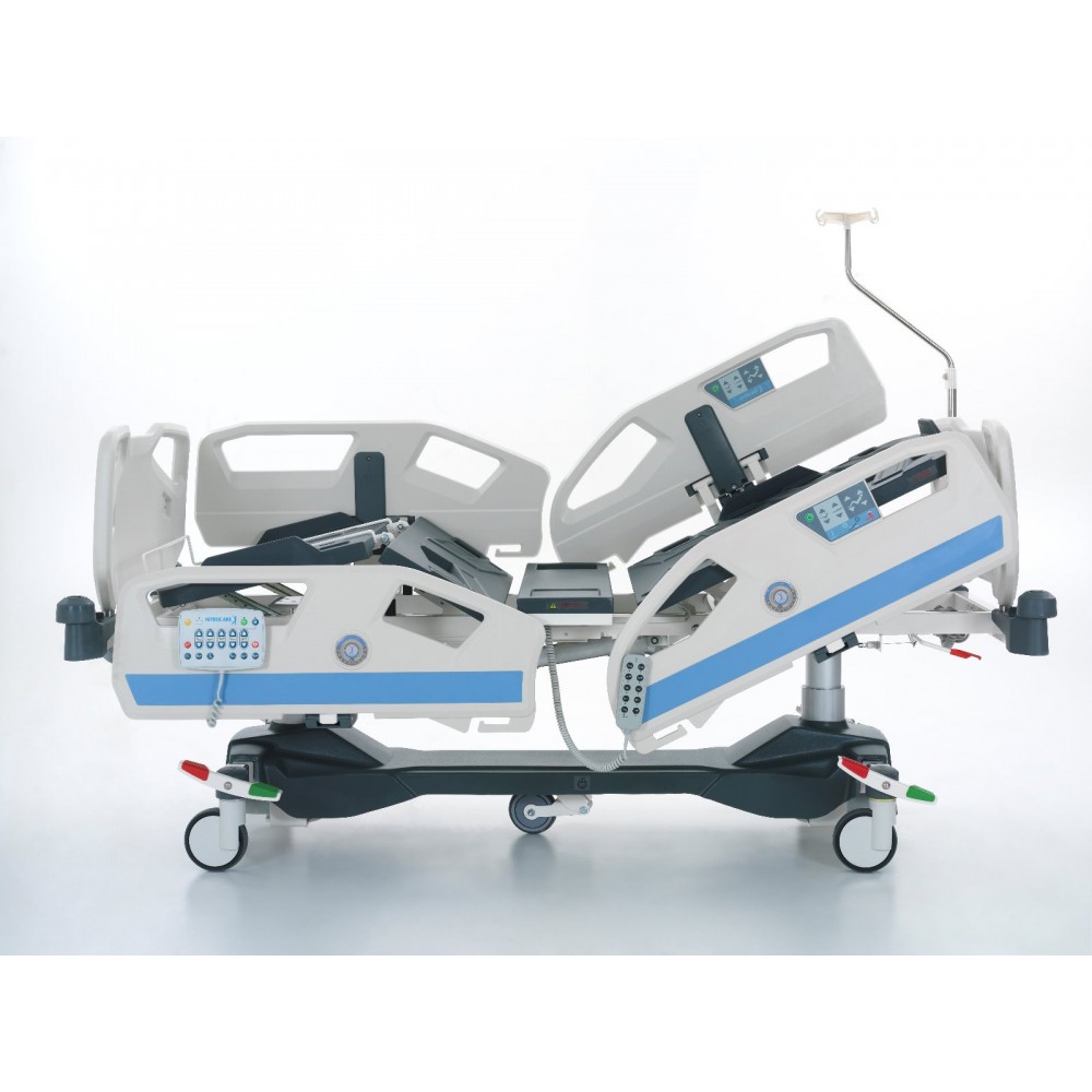 İntensive Care Patient Bed 4 Motors Column Model