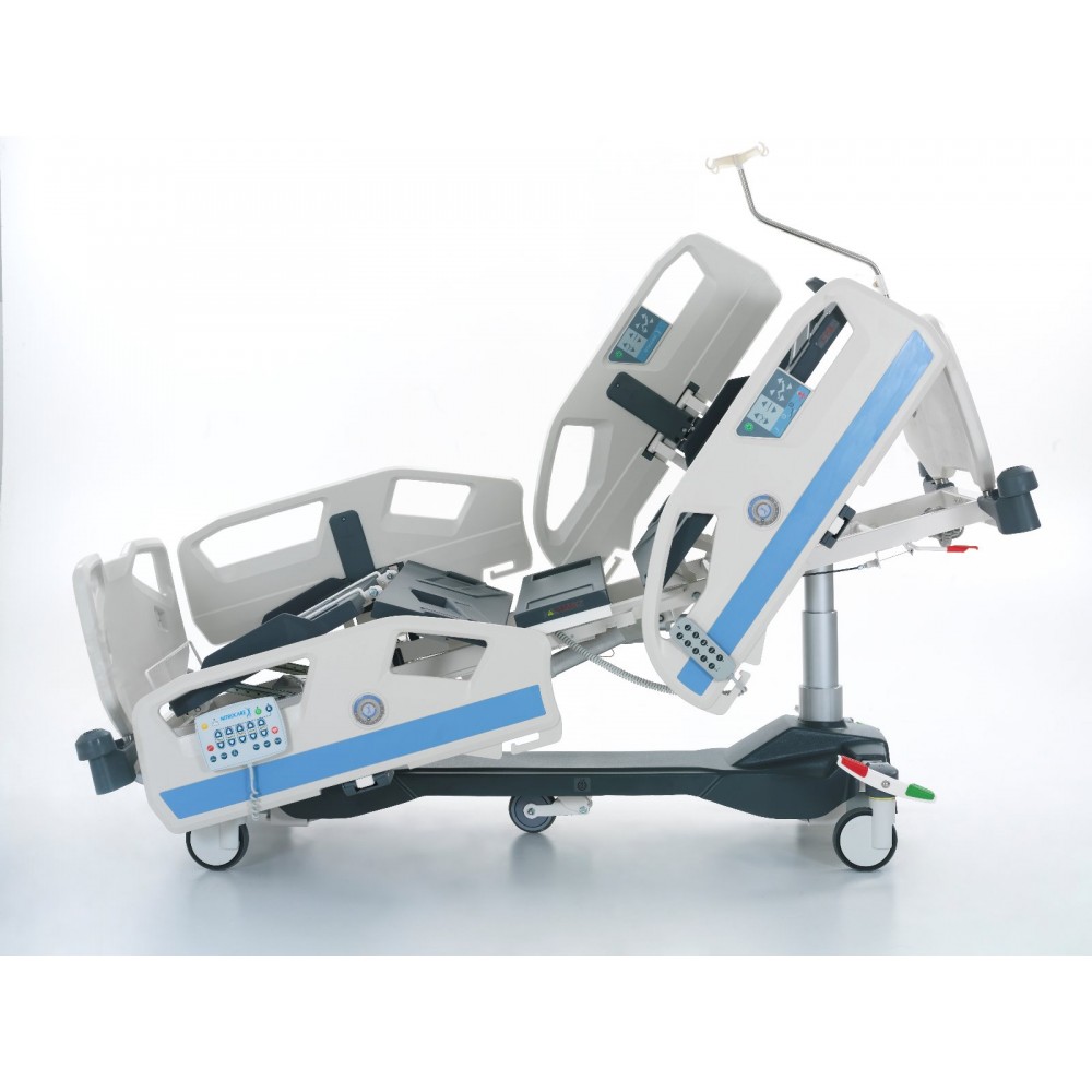 İntensive Care Patient Bed 4 Motors Column Model