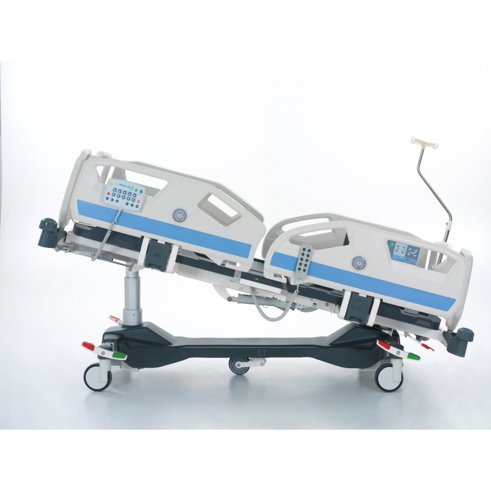 İntensive Care Patient Bed 4 Motors Column Model