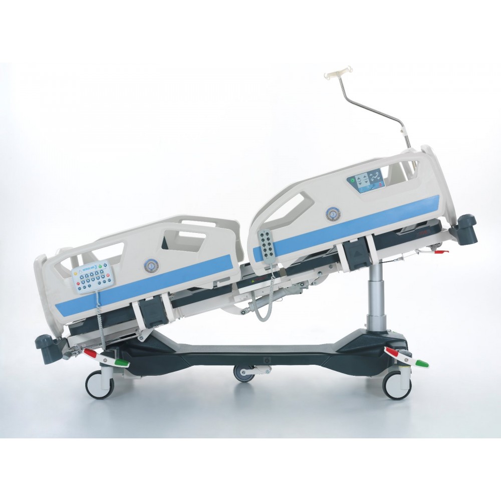 İntensive Care Patient Bed 4 Motors Column Model