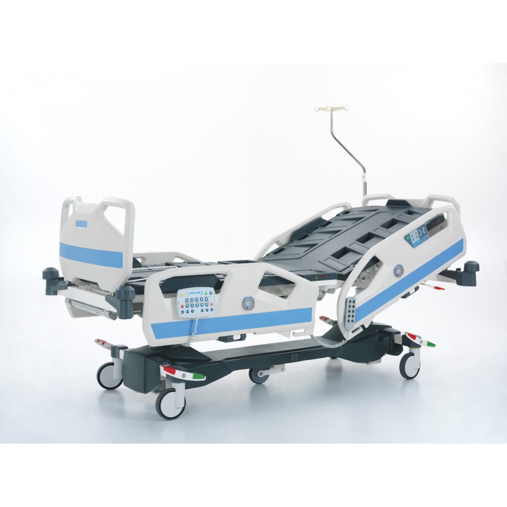 İntensive Care Patient Bed 4 Motors Column Model