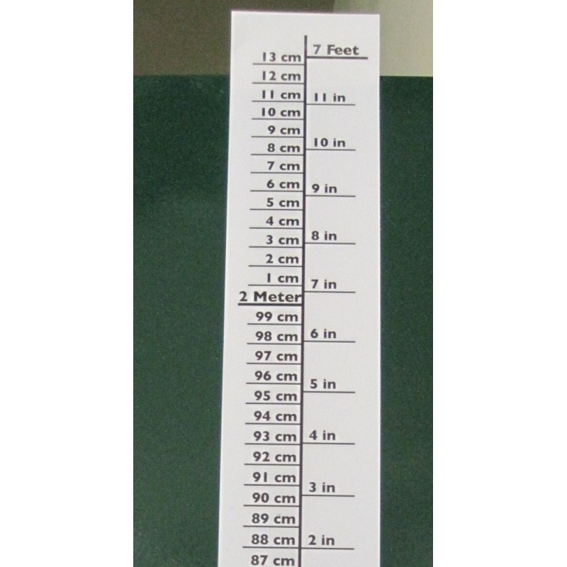 Pedia Pals 7' Height Chart